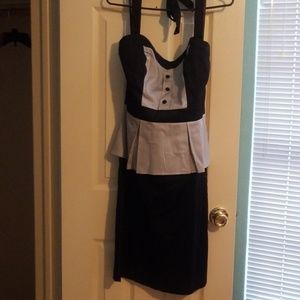 Lucky 13 Tuxedo Dress